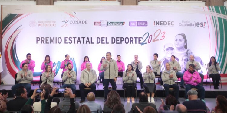 ENTREGA MARS EL PREMIO ESTATAL DEL DEPORTE COAHUILA 2023