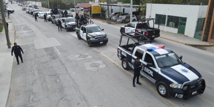 En acción operativo de prevención del delito durante el Buen Fin