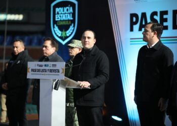 TODO EL APOYO PARA LOS BUENOS POLICÍAS DE COAHUILA: MANOLO JIMÉNEZ