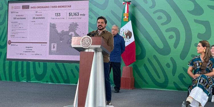 IMSS ha invertido mil 163 millones de pesos y realizado 133 acciones de infraestructura en Guerrero: Zoé Robledo