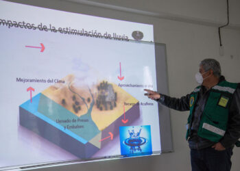 Benefició estimulación de lluvias a ocho estados con sequía durante 2023