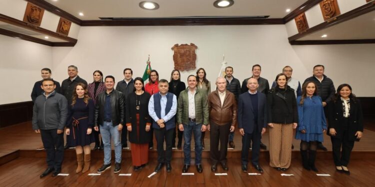 Se reúne Gobernador con las y los diputados  de la Alianza Ciudadana por la Seguridad