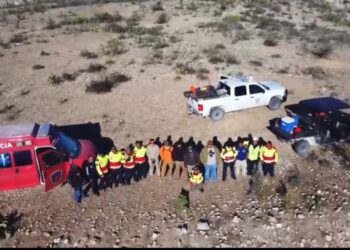 Recatan a mujer lesionada que duro 4 días en un cañón de 68 metros