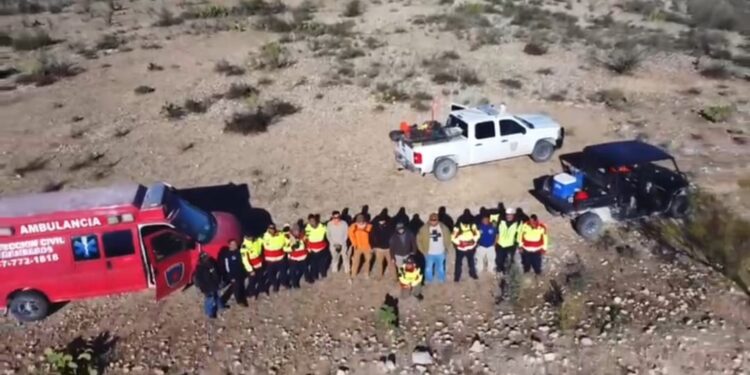 Recatan a mujer lesionada que duro 4 días en un cañón de 68 metros
