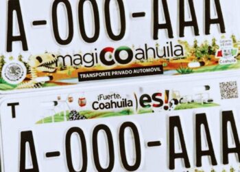 Inicia pago de placas 2024 en Coahuila