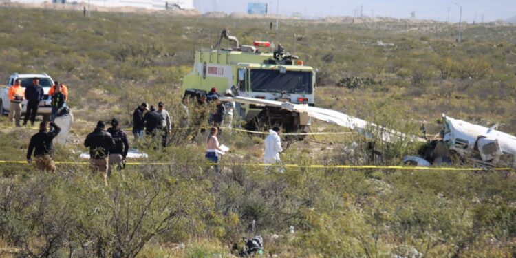 Se desploma avioneta; pierden la vida cuatro personas