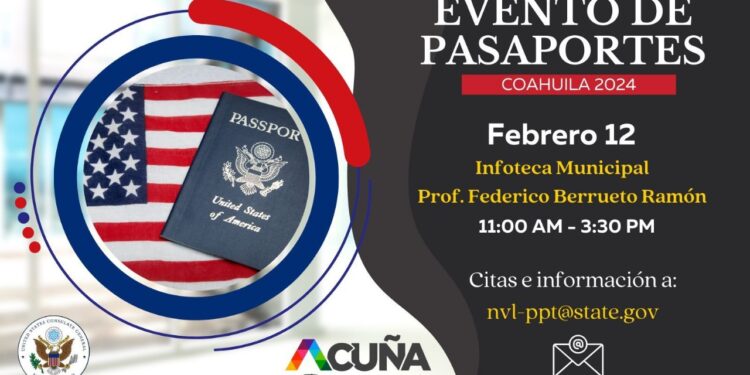 REALIZARÁN SESIÓN INFORMATIVA SOBRE TRÁMITES CONSULARES CON LA PRESENCIA DE LA CÓNSUL GENERAL DE LOS EUA EN NUEVO LAREDO, TAMPS.