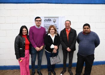 DOTAN DE INFRAESTRUCTURA Y SEGURIDAD A ALUMNOS DE LA PRIMARIA ETHEL VALDÉS MURIEL DE RAMÓN CON LA CONSTRUCCIÓN DE BARDA PERIMETRAL
