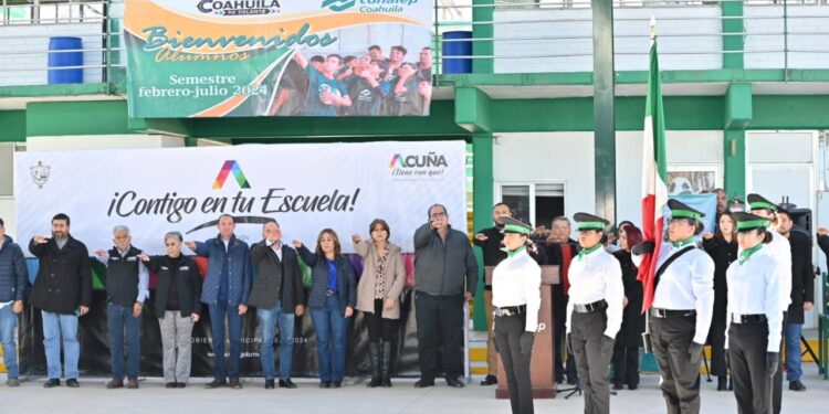 EN LA APERTURA DEL SEMESTRE EN EL CONALEP REACTIVA EL GOBIERNO MUNICIPAL SU PROGRAMA CONTIGO EN TU ESCUELA