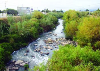 Sequía en Oaxaca deja al descubierto templo del siglo XVI