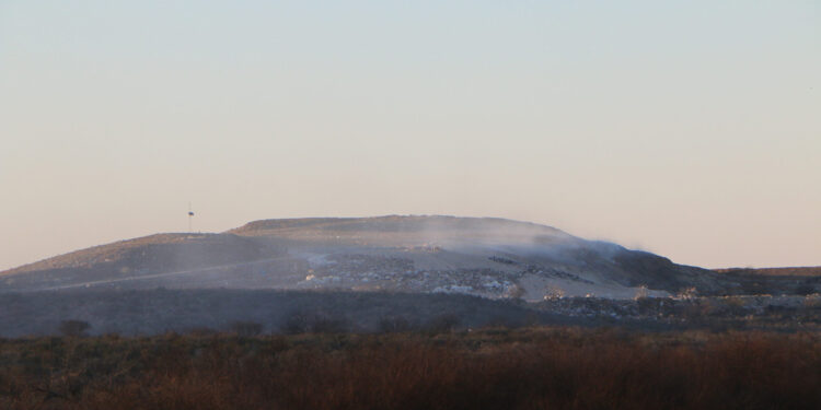 Temporal por fuertes vientos, ocasionan incendios en Piedras Negras y contaminación