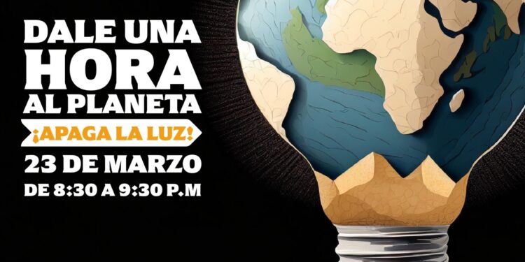 EXHORTA EL GOBIERNO DE COAHUILA A LA POBLACIÓN A SUMARSE A LA HORA DEL PLANETA