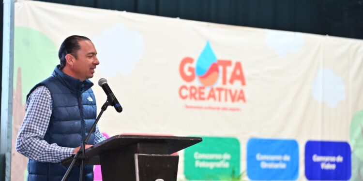 RINDEN PROTESTA 800 GUARDIANES DEL AGUA Y RECONOCEN LA PARTICIPACIÓN DE 3,700 ESTUDIANTES EN EL CONCURSO GOTA CREATIVA PARA EL CUIDADO DEL AGUA