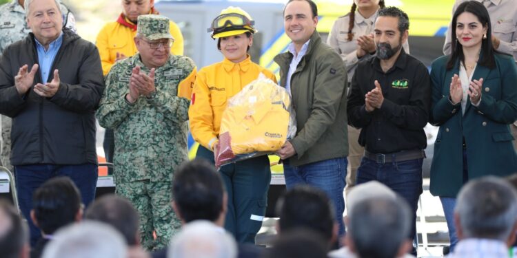 ARRANCA EN COAHUILA OPERATIVO DE COMBATE A INCENDIOS FORESTALES