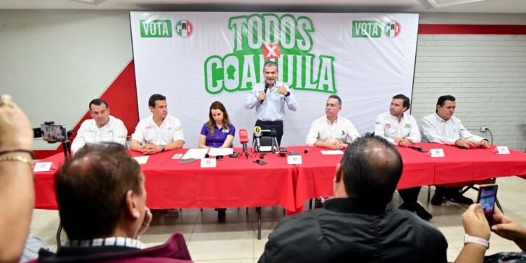 EN COAHUILA HAY CONDICIONES DE PAZ Y SEGURIDAD PARA LAS ELECCIONES, AFIRMAN RIQUELME Y MARÍA BÁRBARA
