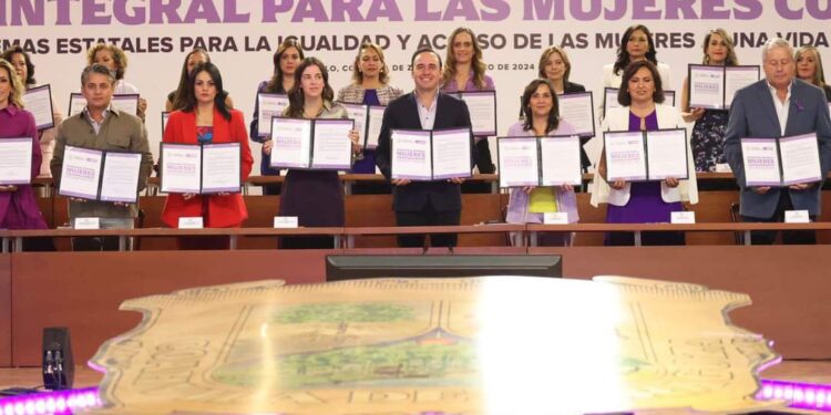 Presentan gran estrategia integral a favor de las mujeres coahuilenses