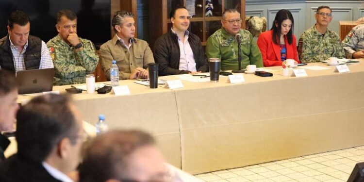 Continúan fortaleciendo la coordinación para la seguridad de Coahuila