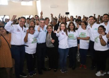 CONTINUAR CON SEGURIDAD, EMPLEO Y DESARROLLO PARA COAHUILA, REPRESENTA LA ELECCION  FEDERAL DEL 2 DE JUNIO: MIGUEL RIQUELME Y MARÍA BÁRBARA.