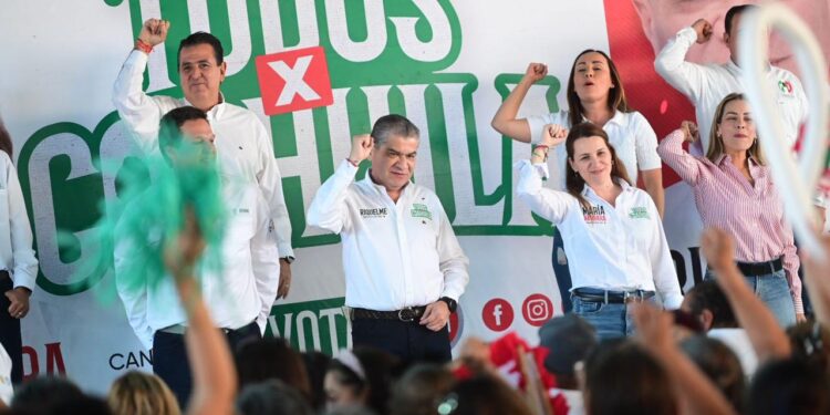 LA FORTALEZA QUE REPRESENTA LA ESTRUCTURA DEL PRI EN COAHUILA, GARANTIZA EL TRIUNFO PARA SUS CANDIDATOS EL PRÓXIMO 2 DE JUNIO: MIGUEL RIQUELME Y MARÍA BÁRBARA.
