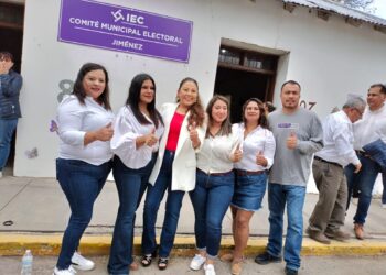 Se registra Maribel González por la “Alianza ciudadana por la Seguridad” en Jimenez