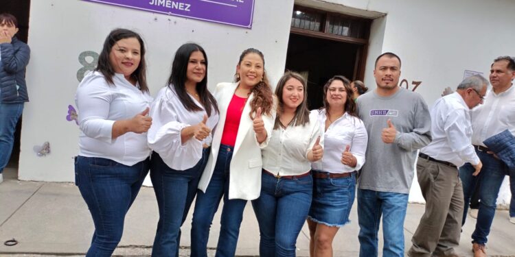 Se registra Maribel González por la “Alianza ciudadana por la Seguridad” en Jimenez