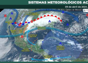 FRENTE FRÍO 45 GENERARÁ FUERTES RACHAS DE VIENTO EN COAHUILA