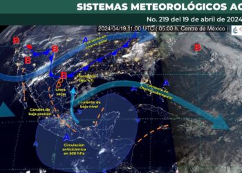 FRENTE FRÍO 47 GENERARÁ LLUVIAS PUNTUALES FUERTES, ASÍ COMO FORMACIÓN DE TORBELLINOS O TORNADOS EN COAHUILA