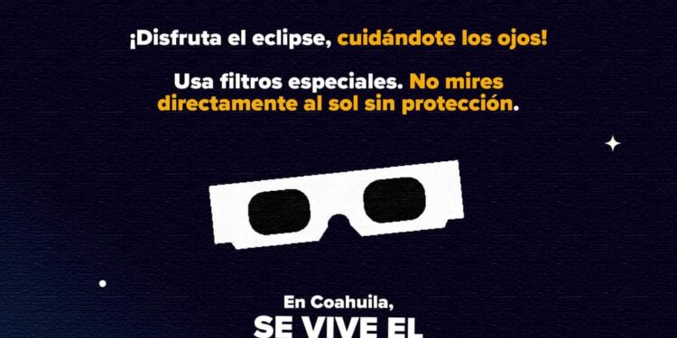 SORPRÉNDETE CON EL ECLIPSE DE MANERA SEGURA