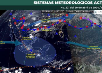 LLUVIAS FUERTES, GRANIZO Y DESCARGAS ELÉCTRICAS SE ESPERAN ESTA TARDE EN COAHUILA