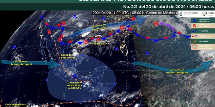 LLUVIAS FUERTES, GRANIZO Y DESCARGAS ELÉCTRICAS SE ESPERAN ESTA TARDE EN COAHUILA