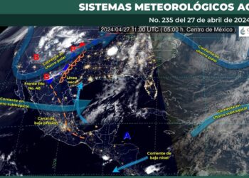 SE ESPERAN LLUVIAS Y VIENTOS FUERTES EN COAHUILA