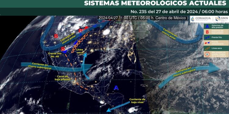 SE ESPERAN LLUVIAS Y VIENTOS FUERTES EN COAHUILA