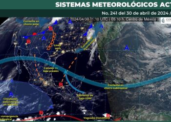 SE PRONOSTICAN LLUVIAS PUNTUALES FUERTES Y CAÍDA DE GRANIZO EN COAHUILA