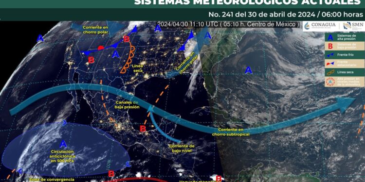 SE PRONOSTICAN LLUVIAS PUNTUALES FUERTES Y CAÍDA DE GRANIZO EN COAHUILA