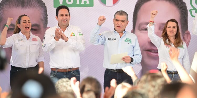 TRABAJAR PARA QUE COAHUILA SIGA AVANZANDO Y PREVALEZCA EL ESTADO DE DERECHO, ES EL COMPROMISO DE MIGUEL RIQUELME Y MARIA BARBARA CEPEDA