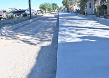 Nueva pavimentación brindara seguridad a habitantes del Fraccionamiento Alamedas