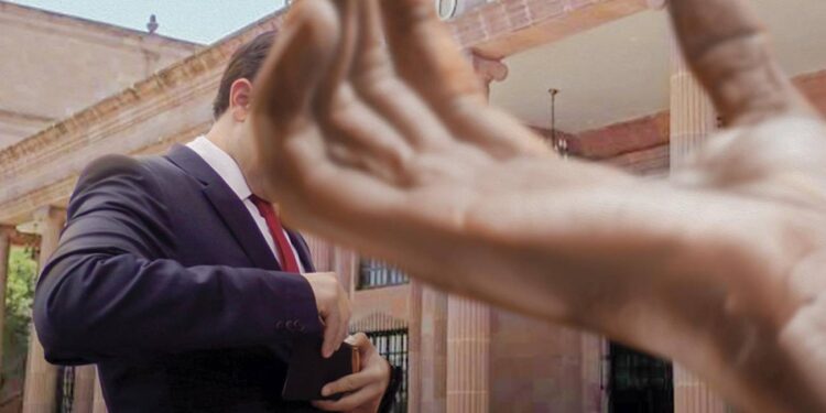 ¡Diputado, denos pa’ la coca!