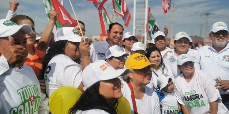 Se vuelca el PRI con todo el apoyo a sus candidatas y candidatos de Coahuila