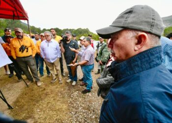 SE CONTINÚA EL COMBATE A INCENDIOS FORESTALES EN COAHUILA