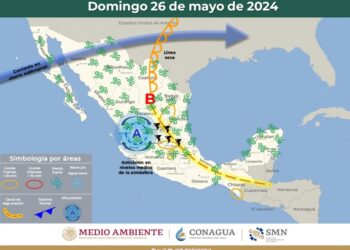 SE ESPERAN LLUVIAS AISLADAS Y FUERTES RACHAS DE VIENTO EN COAHUILA