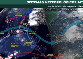 SE PRONOSTICAN CHUBASCOS Y CAÍDA DE GRANIZO EN COAHUILA