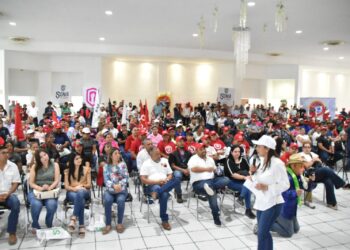 MANIFIESTA SONIA VILLARREAL QUE VOTAR POR EL PRI  ES GARANTÍA DE CALIDAD DE VIDA