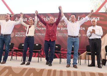 SHEINBAUM Y MANOLO VAN POR GRAN PROYECTO DE AGUA, SEGURIDAD Y SALUD PARA COAHUILA