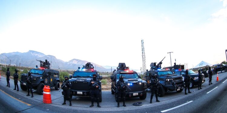 REALIZA OPERATIVOS COORDINADOS POLICÍA ESTATAL POR TODO COAHUILA