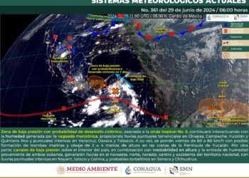 CONTINÚA EL PRONÓSTICO DE LLUVIAS EN COAHUILA