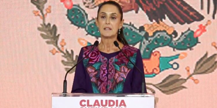 ‘Seré la primera mujer presidenta’, afirma Claudia Sheinbaum; celebra triunfo