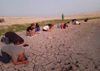 Ante la falta de lluvia hacen oración en la presa Amistad