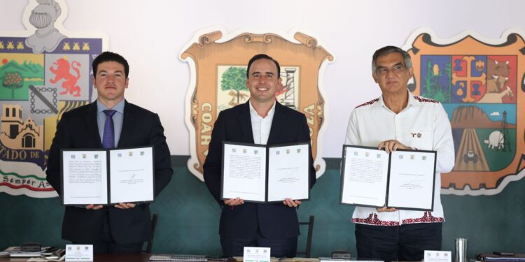 ACUERDAN COAHUILA, NUEVO LEÓN Y TAMAULIPAS TRABAJAR EN EQUIPO POR LA SEGURIDAD DE LA REGIÓN NORESTE