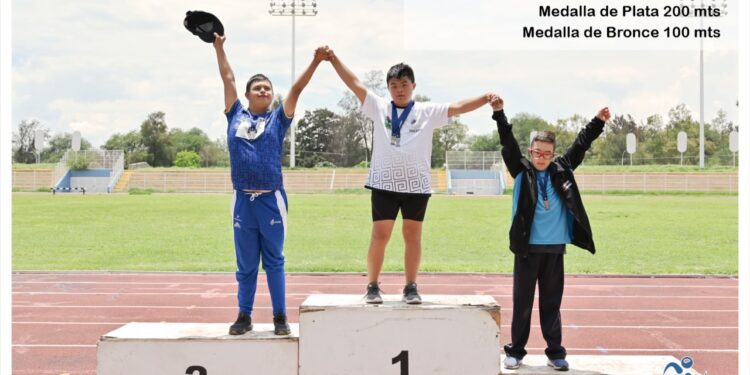 COAHUILA DESTACA EN LA COPA NACIONAL DE ATLETISMO Y NATACIÓN DEL DEPORTE ADAPTADO