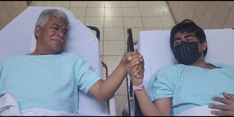 Padre salva a su hijo al donarle un riñón en IMSS Aguascalientes